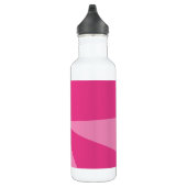 Geometrisch driehoekspatroon waterfles (Rechts)