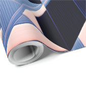 Geometrisch Elegance Wrapping Paper Cadeaupapier (Rol Hoek)
