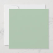 Geometrisch Elegant Goud Groen 90ste Verjaardagsfe Kaart (Achterkant)