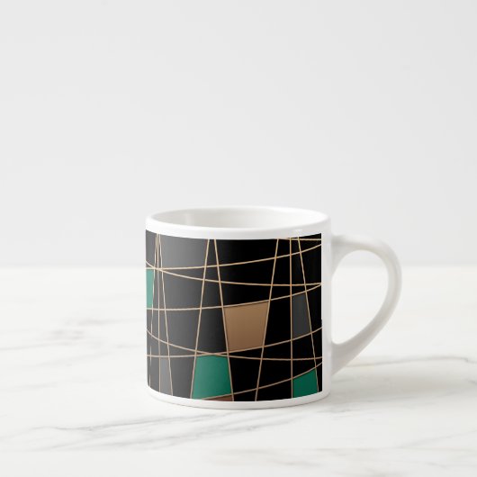 Geometrisch Espresso Kop (Rechts)