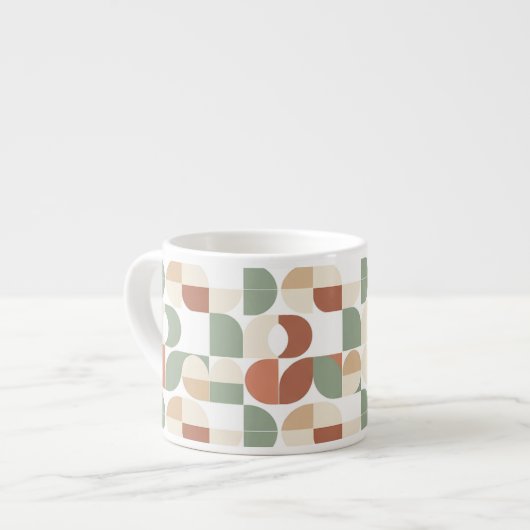 Geometrisch espresso kop (Links)