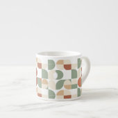 Geometrisch espresso kop (Voorkant rechts)