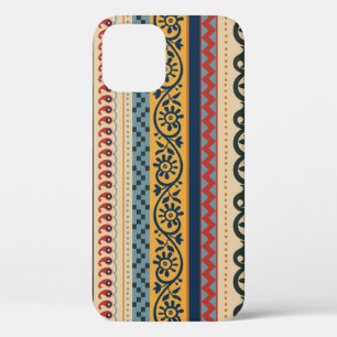 Geometrisch etnisch: naadloze ornamenten achtergro Case-Mate iPhone case