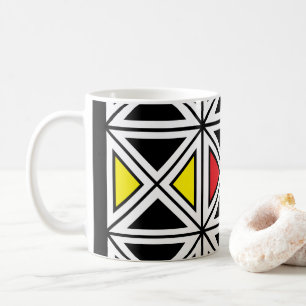 Geometrisch Etnisch Traditioneel Stam Patroon Koffiemok