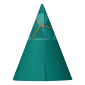 geometrisch feesthoedjes (Achterkant)