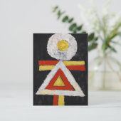 Geometrisch figuur door Marsden Hartley Feestdagenkaart (Staand voorkant)