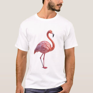 Geometrisch Flamingo T-shirt