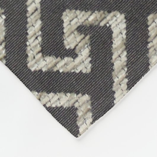 Geometrisch Fleece Deken (Hoek)