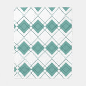 Geometrisch Fleece Deken (Voorkant)