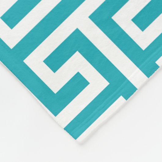 Geometrisch Fleece Deken (Hoek)