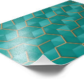 geometrisch foto afdruk (Hoek)