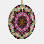 Geometrisch Fractal Mandala Star Ornament (Rechts)