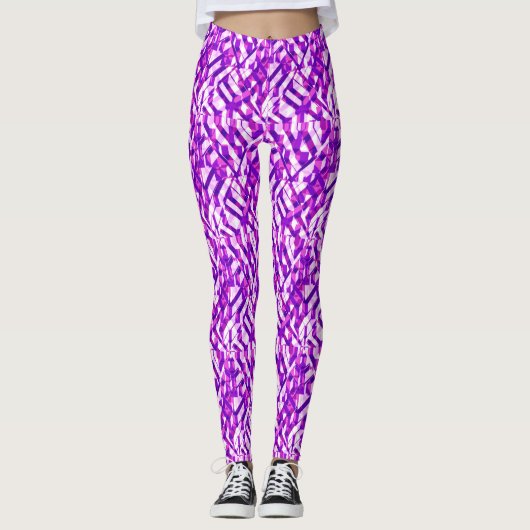 Geometrisch Fun... Leggings (Voorkant)