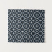 Geometrisch gedrukt wandkleed (Voorkant (horizontaal))