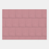 Geometrisch geel inpakpapier vel (Voorkant 3)