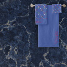 Geometrisch gekleurd patroon blauw