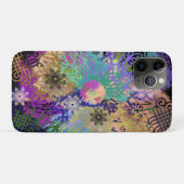 Geometrisch gekleurde Mandala Case-Mate iPhone Case (Achterkant (horizontaal))