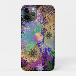 Geometrisch gekleurde Mandala Case-Mate iPhone Case