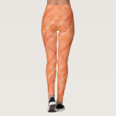 Geometrisch gemarmerd patroon Italiaans ontwerp Le Leggings (Achterkant)