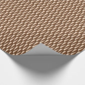 Geometrisch gemiddelde, chocolade en perziken cadeaupapier (Hoek)