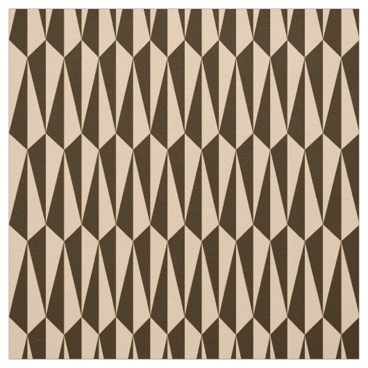 Geometrisch gemiddelde, chocolade en perziken stof (Swatch)