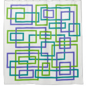 Geometrisch gemiddelde interlock douchegordijn (Voorkant)