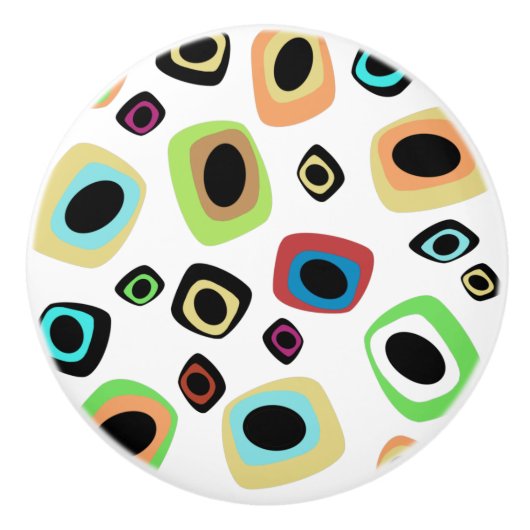 Geometrisch gemiddelde keramische knop (Voorkant)