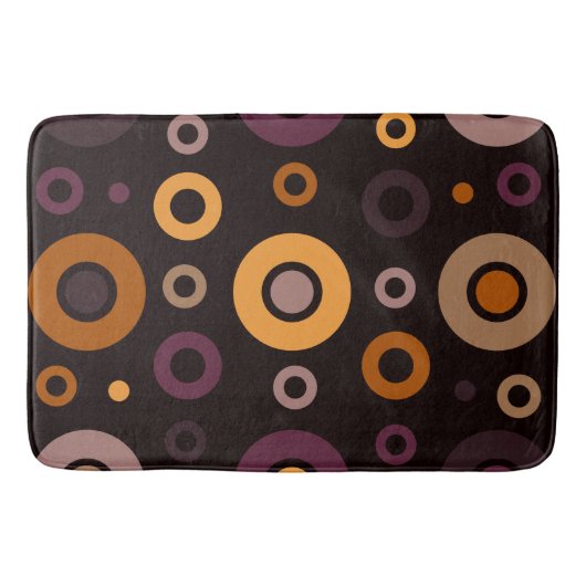 Geometrisch gemiddelde moderne Herfst Badmat (Voorkant)