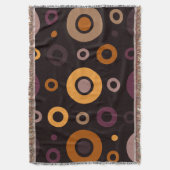 Geometrisch gemiddelde moderne Herfst Deken (Voorkant Verticaal)