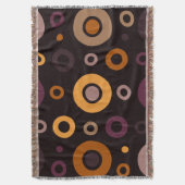 Geometrisch gemiddelde moderne Herfst Deken (Voorkant Verticaal)