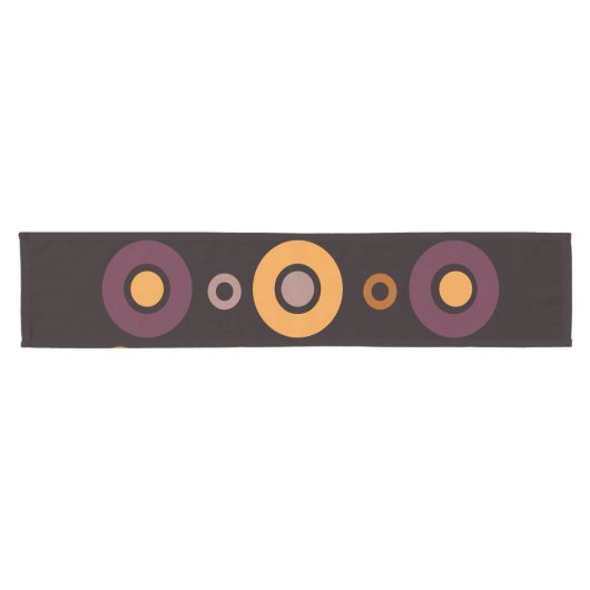 Geometrisch gemiddelde moderne Herfst Korte Tafelloper (Horizontaal)