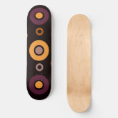 Geometrisch gemiddelde moderne Herfst Persoonlijk Skateboard (Voorkant)