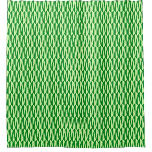 Geometrisch gemiddelde, smaragdgroen douchegordijn