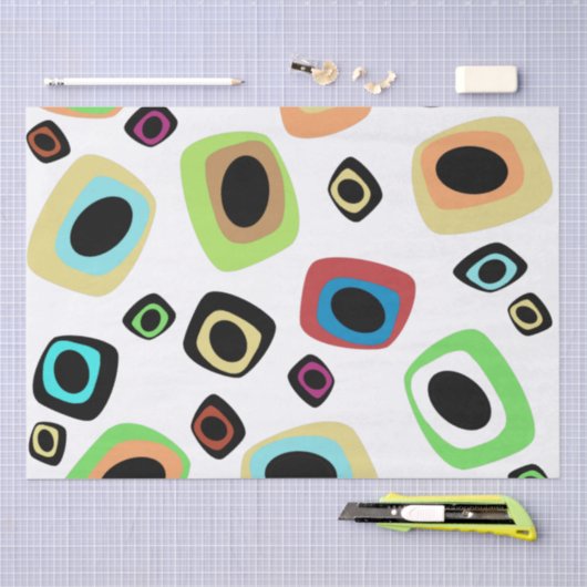 Geometrisch gemiddelde tissuepapier (Craft)