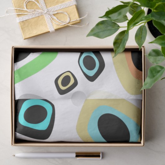 Geometrisch gemiddelde tissuepapier (Geschenk)