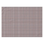 Geometrisch geruit patroon geruit bruin tafelkleed (Voorkant (Horizontaal))
