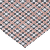 Geometrisch geruit patroon geruit bruin tafelkleed (Gekanteld)
