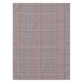Geometrisch geruit patroon geruit bruin tafelkleed (Voorkant)