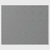 Geometrisch geruite illusie:  kunst. cadeaupapier (Vlak)