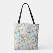 Geometrisch gevarieerd tote bag (Achterkant)