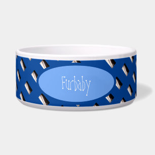 Geometrisch gevarieerd voerbakje