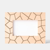 geometrisch Giraffe-patroon Gegraveerde Lijstjes (Voorkant)