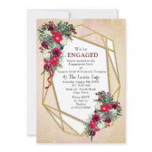 Geometrisch - Glitter Burgundy Bouquets