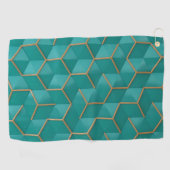 geometrisch golfhanddoek (Horizontaal)
