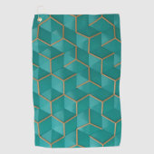 geometrisch golfhanddoek (Voorkant)
