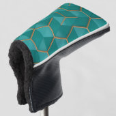 geometrisch golfheadcover (3/4 voorkant)