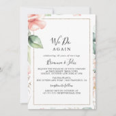 Geometrisch Goud Groen We Doen Opnieuw Vernieuwing Kaart (Voorkant)