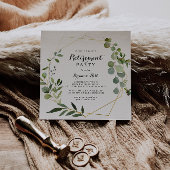 Geometrisch Goud Tropisch Groen Pensioen Partij Kaart