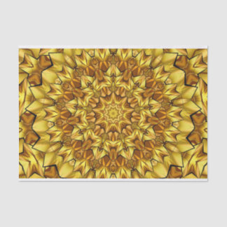 geometrisch gouden abstract tissuepapier