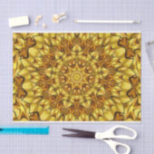 geometrisch gouden abstract tissuepapier (Craft)